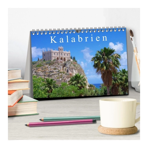 Bild von Kalabrien (Tischkalender 2025 DIN A5 quer) – Ein visueller Genuss für das Jahr 2025