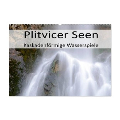 Bild von Weber, Götz: Plitvicer Seen - Kaskadenförmige Wasserspiele (Wandkalender 2025 DIN A2 quer)