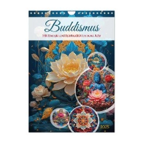 Bild von Buddismus (Wandkalender 2025 DIN A4 hoch)