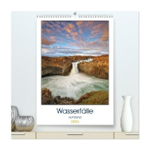 Bild von Wasserfälle auf Island - Premium Wandkalender 2025