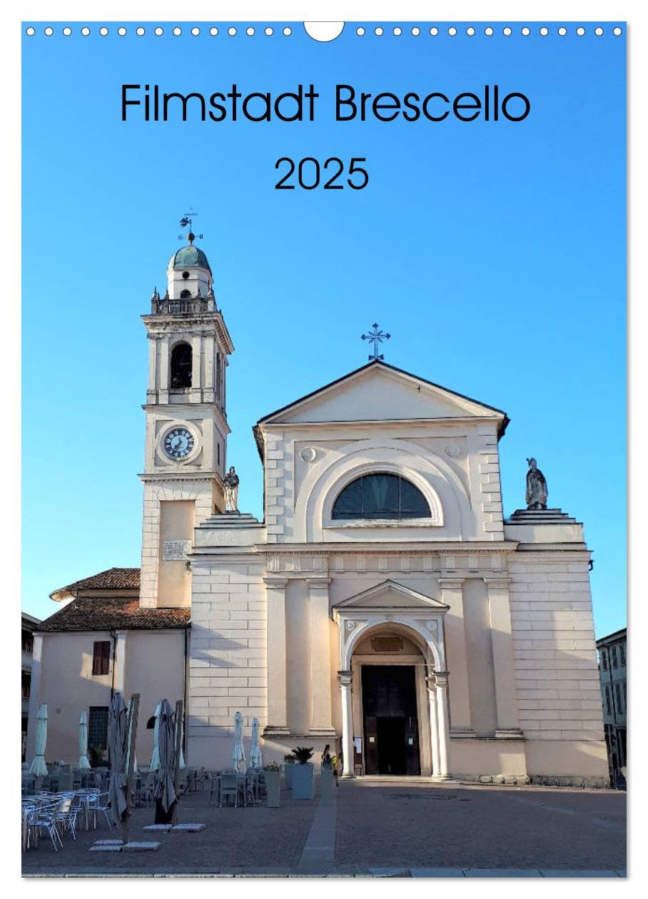 Bild von Filmstadt Brescello (Wandkalender 2025 DIN A3 hoch), CALVENDO Monatskalender: Die Kulisse von Don Camillo und Peppone (CALVENDO Orte)