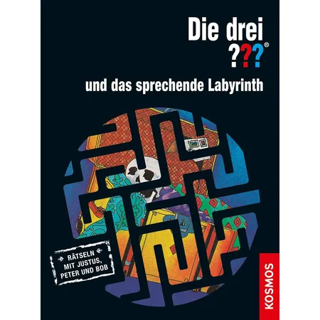 Bild von Die drei??? und das sprechende Labyrinth, Kinderbücher von Nina Schiefelbein