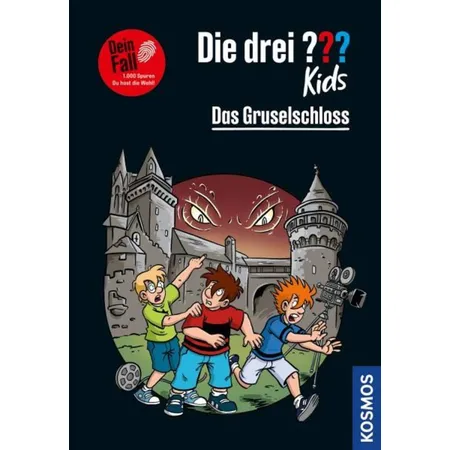 Bild von Die drei??? Kids Dein Fall, Das Gruselschloss, Kinderbücher von Boris Pfeiffer, Steffen Gumpert