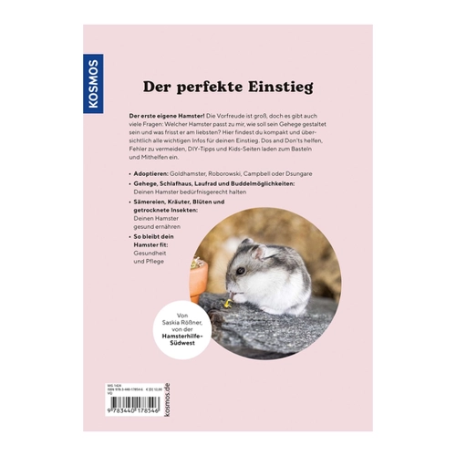 Bild von Hamster, Hamster: So geht es deinem Tier gut – auswählen – pflegen - verstehen – mit den wichtigsten Dos & Don’ts