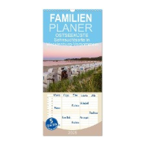 Bild von Familienplaner 2025 - OSTSEEKÜSTE: Sehnsuchtsorte in Mecklenburg-Vorpommern