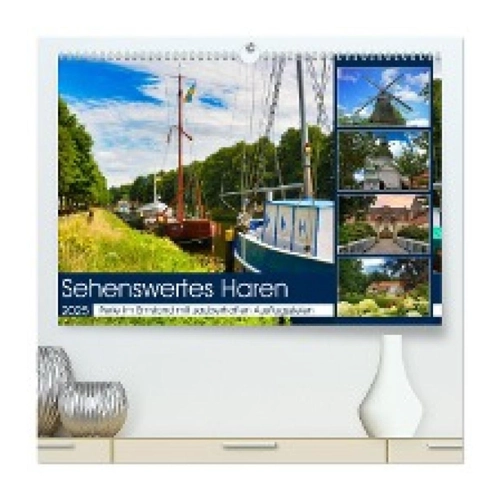 Bild von Sehenswertes Haren - Hochwertiger Premium Wandkalender 2025 DIN A2 quer