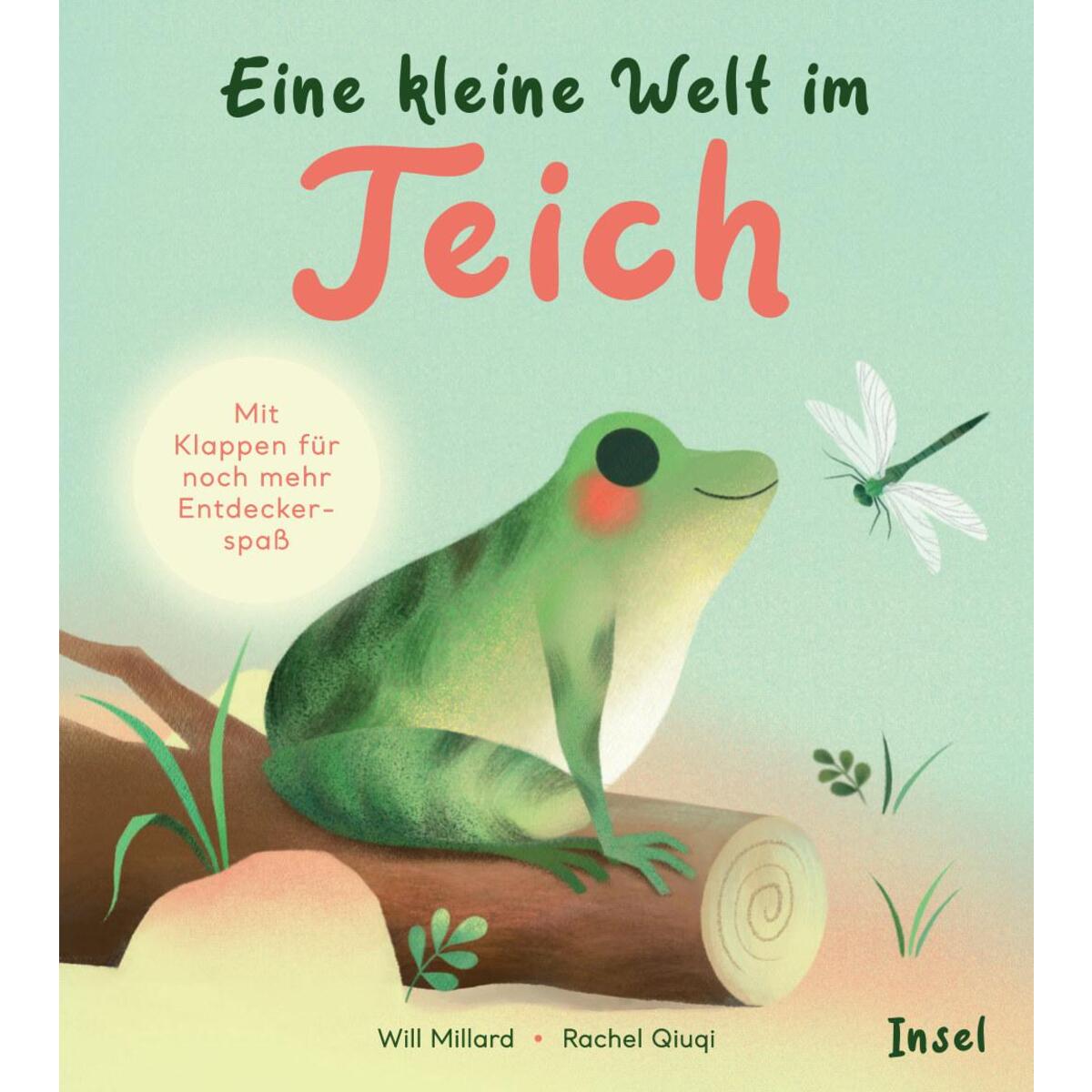 Bild von Eine kleine Welt im Teich, Kinderbücher von Rachel Qiuqi, Vivien Danne, Will Millard