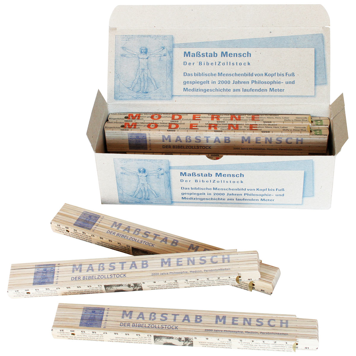Bild von Katholisches Bibelwerk, Lineal, Massstab Mensch,Bibelzollstock