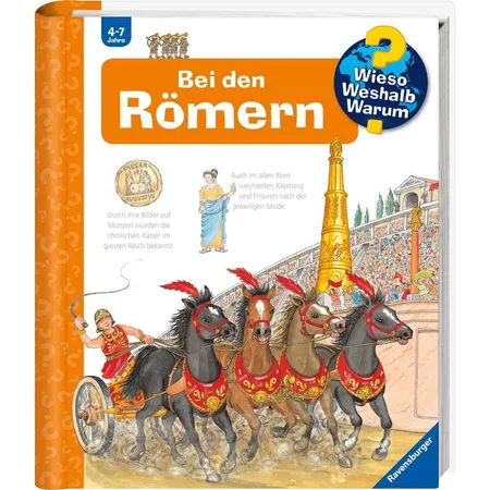Bild von Bei den Römern, Kinderbücher von Andrea Erne, Wolfgang Metzger