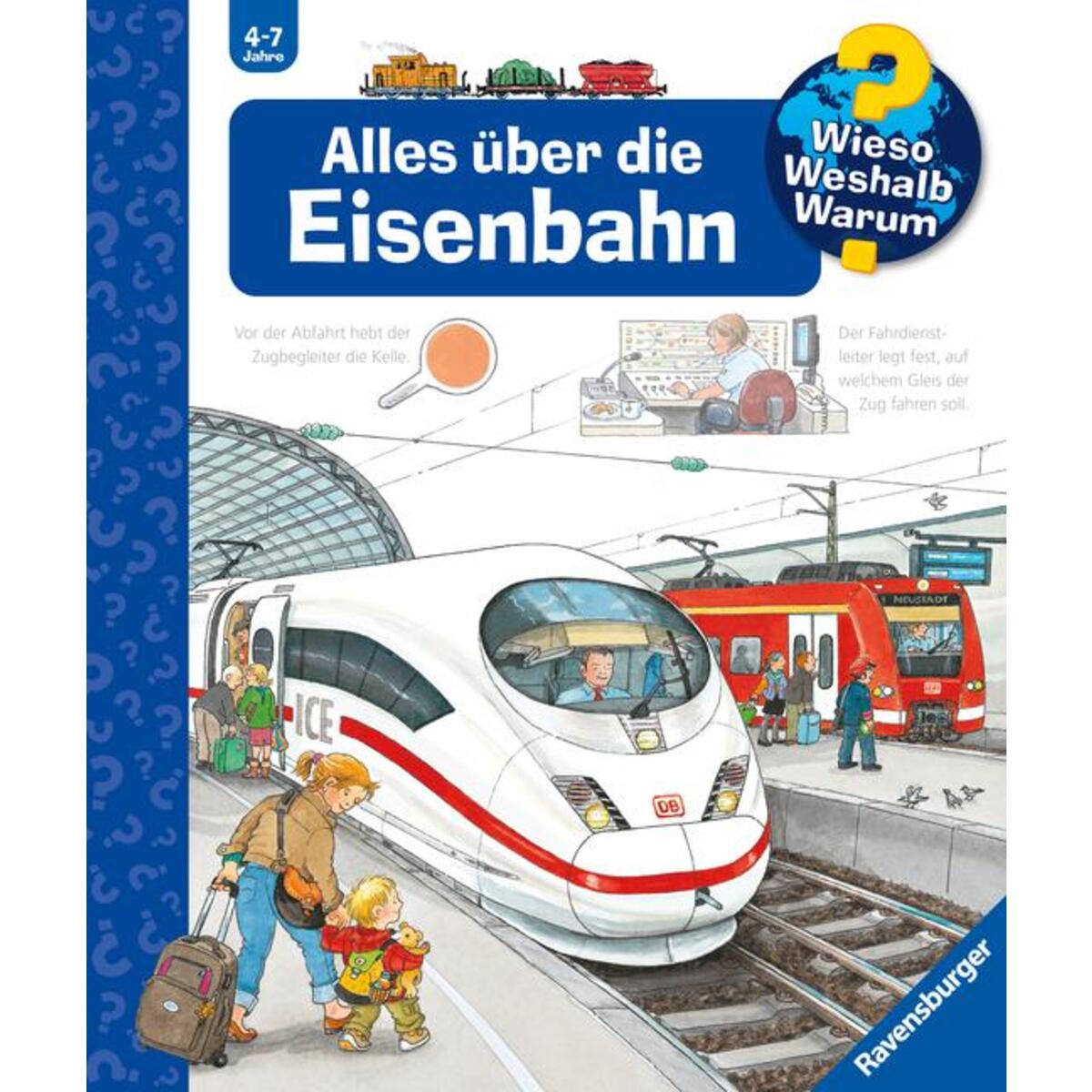 Bild von Alles über die Eisenbahn, Kinderbücher von Patricia Mennen, Wolfgang Metzger
