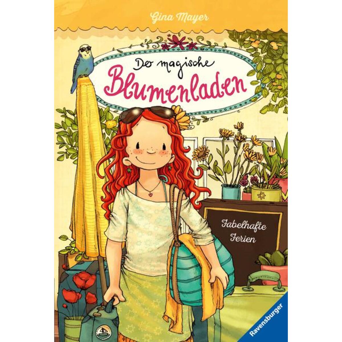 Bild von Der magische Blumenladen, Band 8: Fabelhafte Ferien, Kinderbücher von Gina Mayer