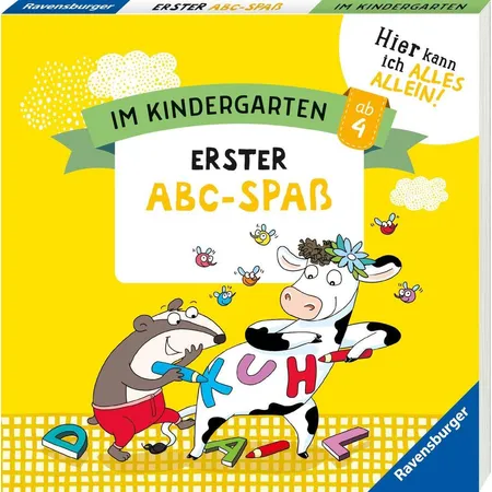 Bild von Im Kindergarten: Allererster Abc-Spass, Kinderbücher von Kirstin Jebautzke, Theresia Koppers