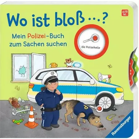 Bild von Orso, Kathrin Lena: Wo ist bloß ...? Mein Polizei-Buch zum Sachen suchen