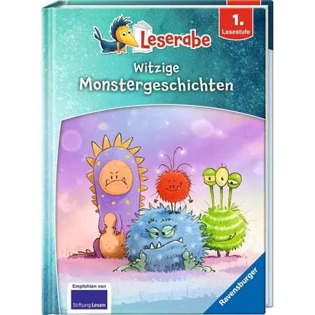 Bild von Witzige Monstergeschichten - Leserabe ab 1. Klasse - Erstlesebuch für Kinder ab 6 Jahren, Kinderbücher von Cornelia Neudert, Henriette Wich, Martin Klein