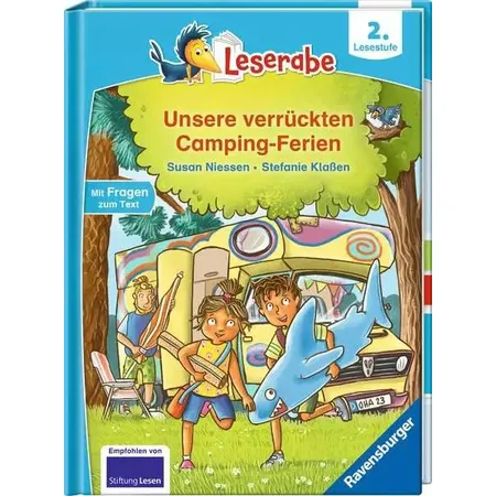 Bild von Niessen, Susan: Unsere verrückten Camping-Ferien - lesen lernen mit dem Leseraben - Erstlesebuch - Kinderbuch ab 7 Jahren - lesen üben 2. Klasse (Leserabe 2. Klasse)