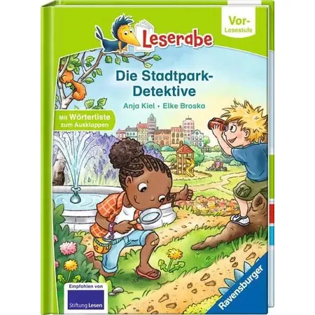 Bild von Kiel, Anja: Die Stadtpark-Detektive - lesen lernen mit dem Leseraben - Erstlesebuch - Kinderbuch ab 5 Jahren - erstes Lesen - (Leserabe Vorlesestufe)