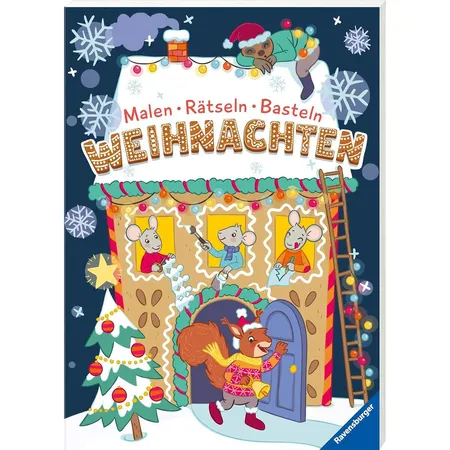 Bild von Ravensburger Malen - Rätseln - Basteln: Weihnachten