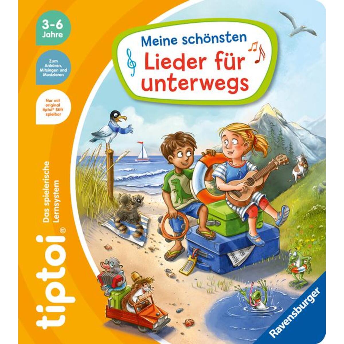 Bild von Ravensburger tiptoi - Meine schönsten Lieder für unterwegs (49258)