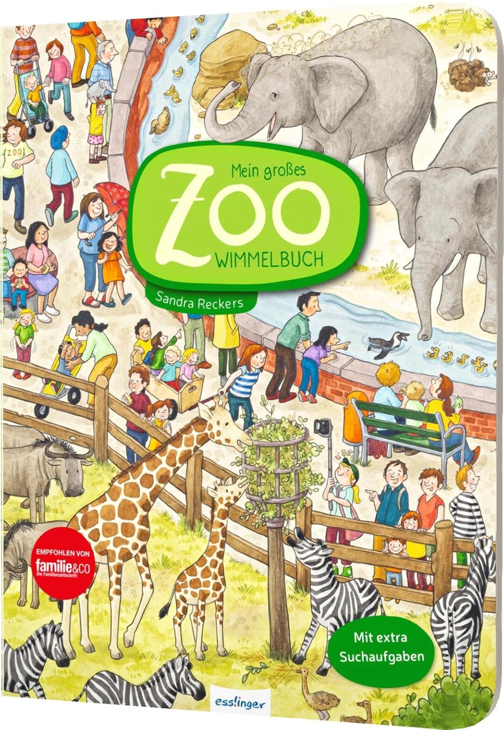 Bild von Mein großes Zoo-Wimmelbuch: Mit Suchaufgaben