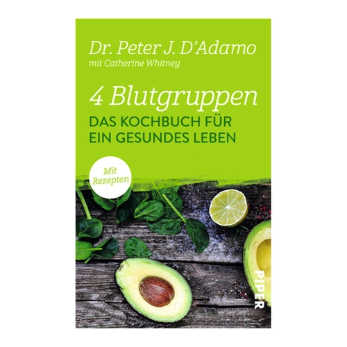 Bild von 4 Blutgruppen - Das Kochbuch für ein gesundes Leben