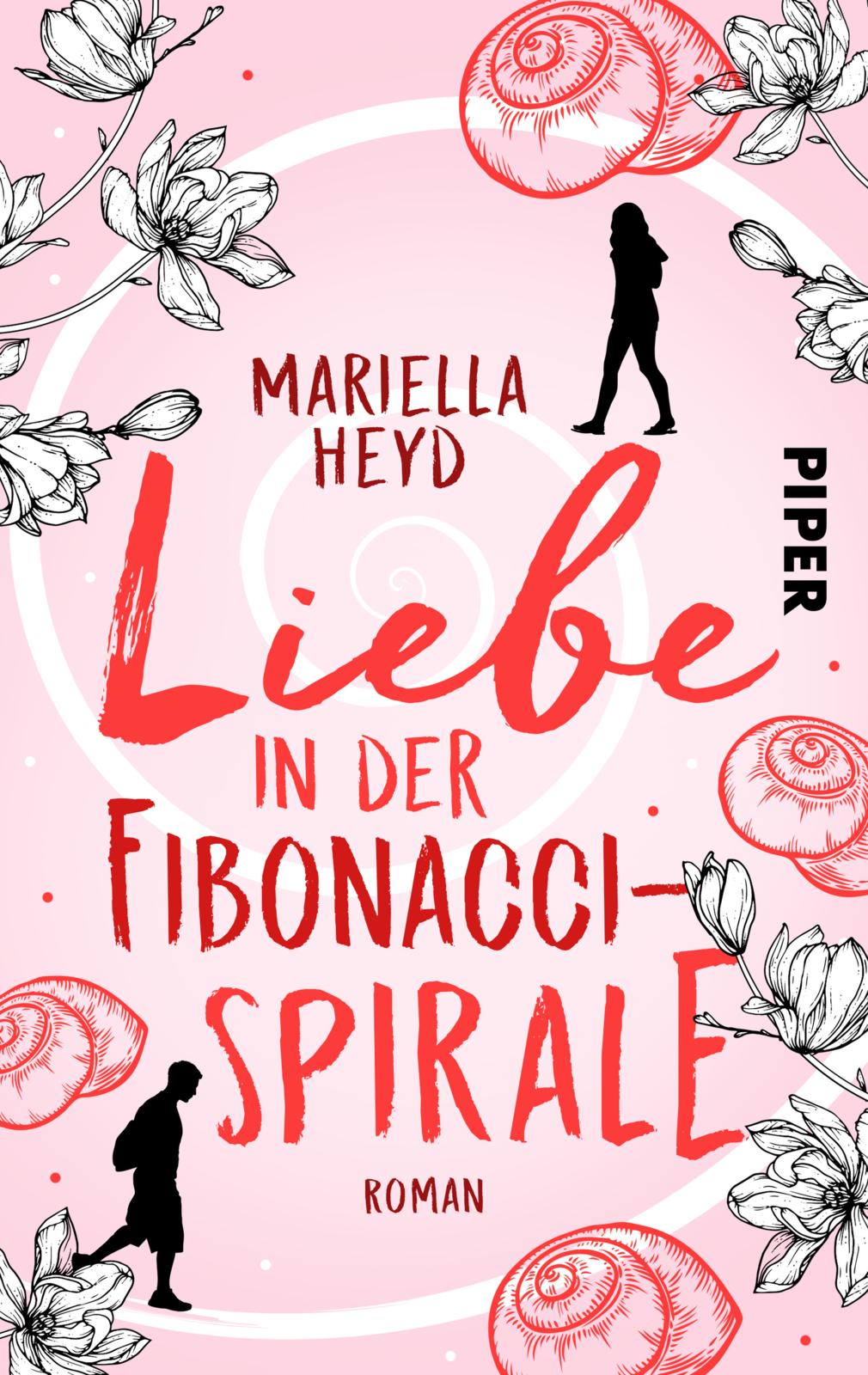 Bild von Liebe in der Fibonacci-Spirale