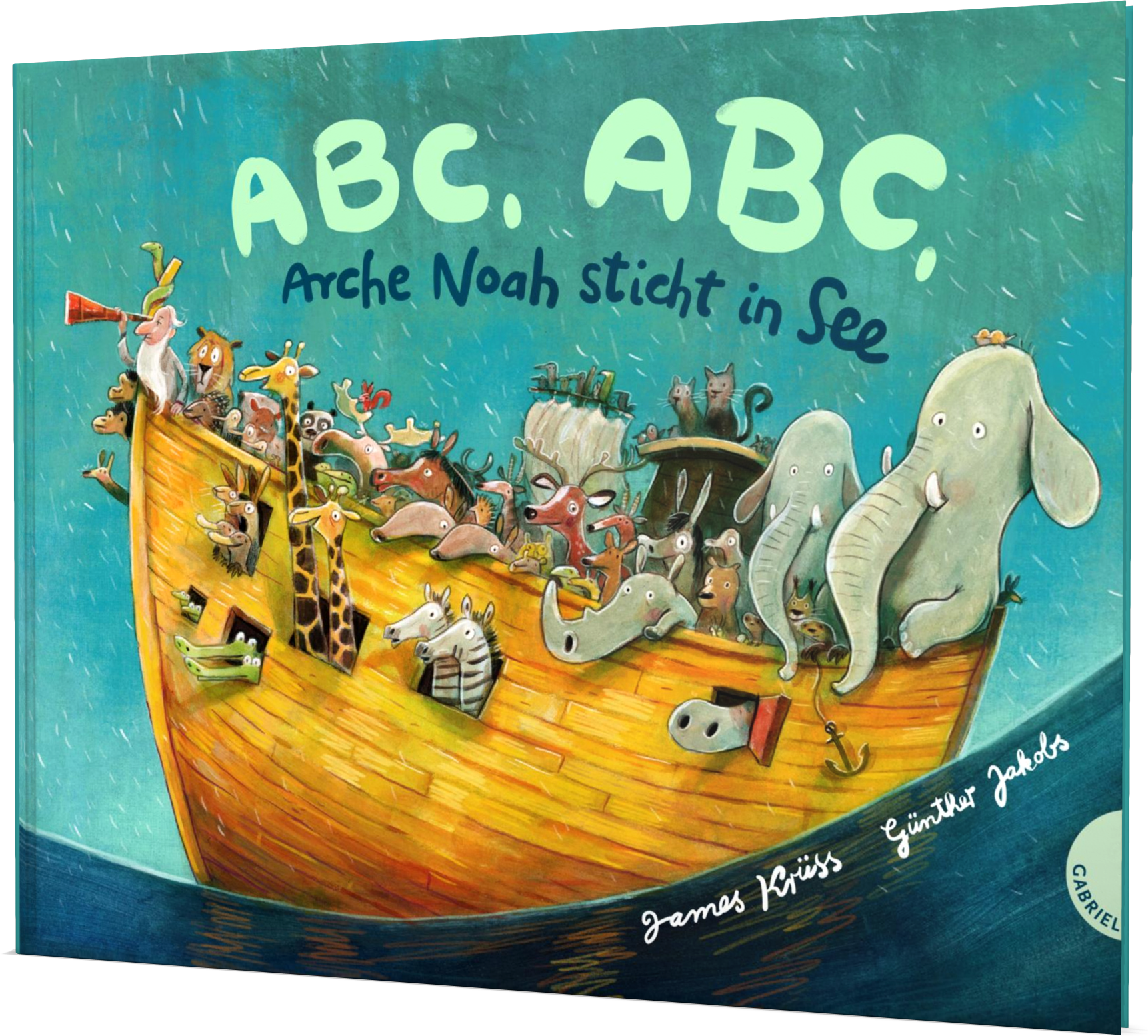 Bild von ABC, ABC, Arche Noah sticht in See: Ein lustiges gereimtes Bibel-Bilderbuch für Kinder ab 4 Jahren