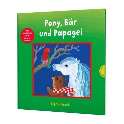 Bild von Pony, Bär und Papagei