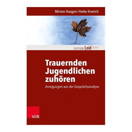 Bild von Trauernden Jugendlichen zuhören: Anregungen aus der Gesprächsanalyse