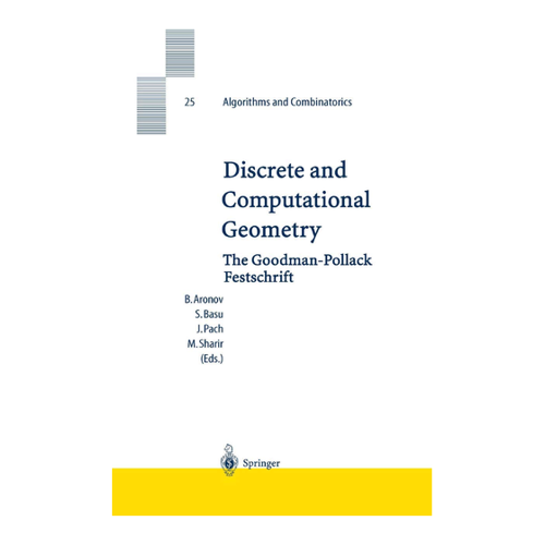 Bild von Discrete and Computational Geometry - Festschrift für Goodman und Pollack