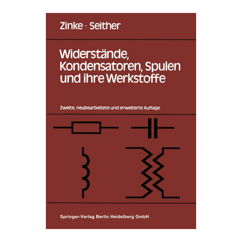Bild von Widerstände, Kondensatoren, Spulen und ihre Werkstoffe (German Edition)
