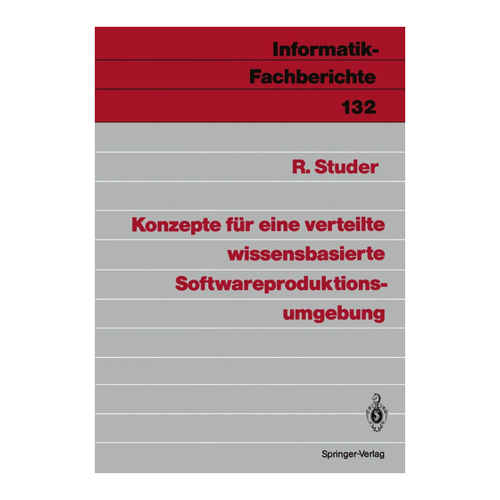 Bild von Konzepte für eine verteilte wissensbasierte Softwareproduktionsumgebung
