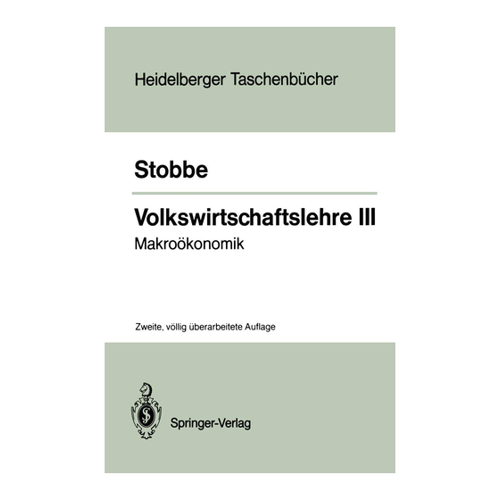 Bild von Volkswirtschaftslehre III: Makroökonomik - Ein umfassender Überblick