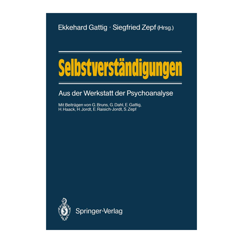 Bild von Selbstverständigungen: Aus der Werkstatt der Psychoanalyse