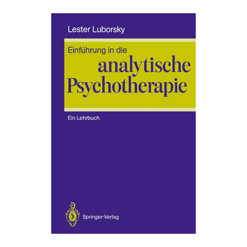 Bild von Einführung in die analytische Psychotherapie von Lester Luborsky