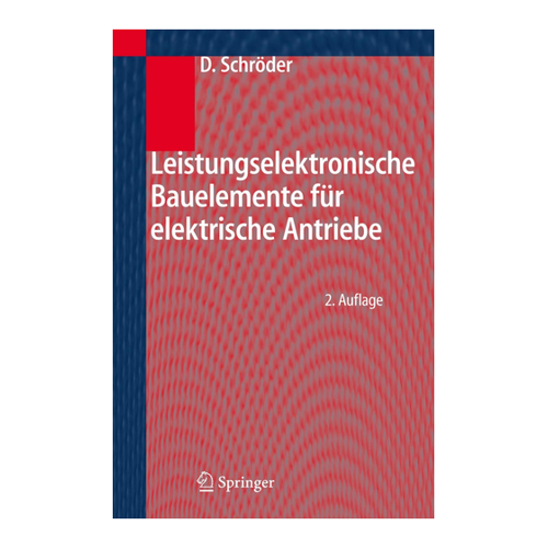 Bild von Leistungselektronische Bauelemente von Dierk Schröder