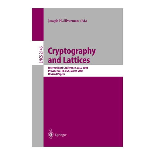 Bild von Cryptography and Lattices: Ein umfassender Leitfaden