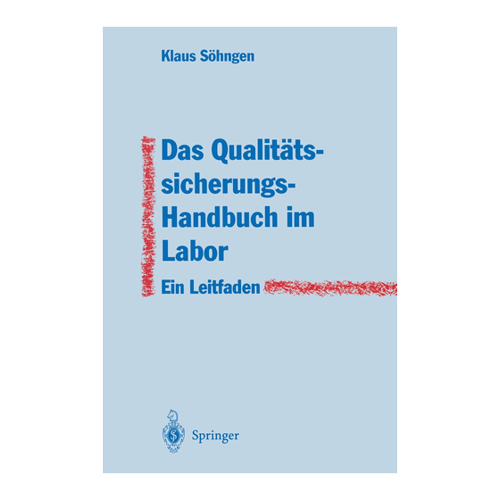 Bild von Das Qualitätssicherungs-Handbuch im Labor von Klaus Söhngen