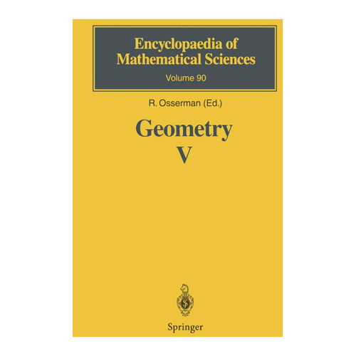 Bild von Geometry V: Minimal Surfaces – Ein umfassendes Werk zur Theorie der minimalen Flächen