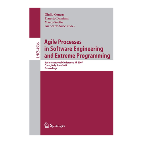 Bild von Agile Processes in Software Engineering and Extreme Programming