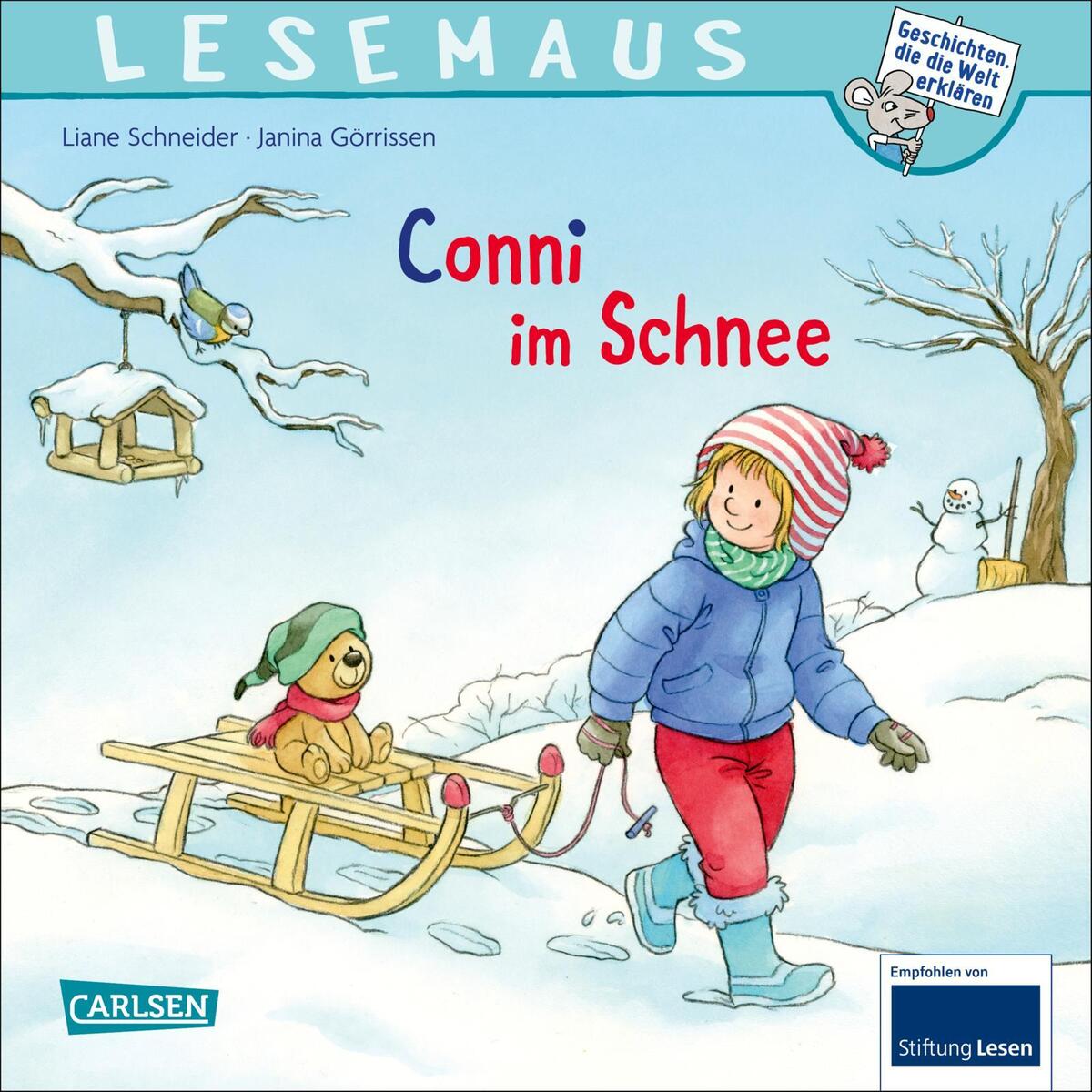 Bild von LESEMAUS 103: Conni im Schnee, Kinderbücher von Liane Schneider