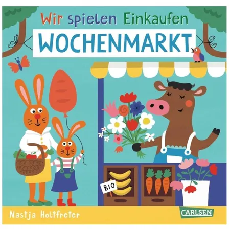Bild von Carlsen Verlag Wir spielen Einkaufen: Wochenmarkt