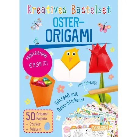 Bild von Carlsen Bastelspass für Kinder: Kreatives Bastelset: Oster-Origami