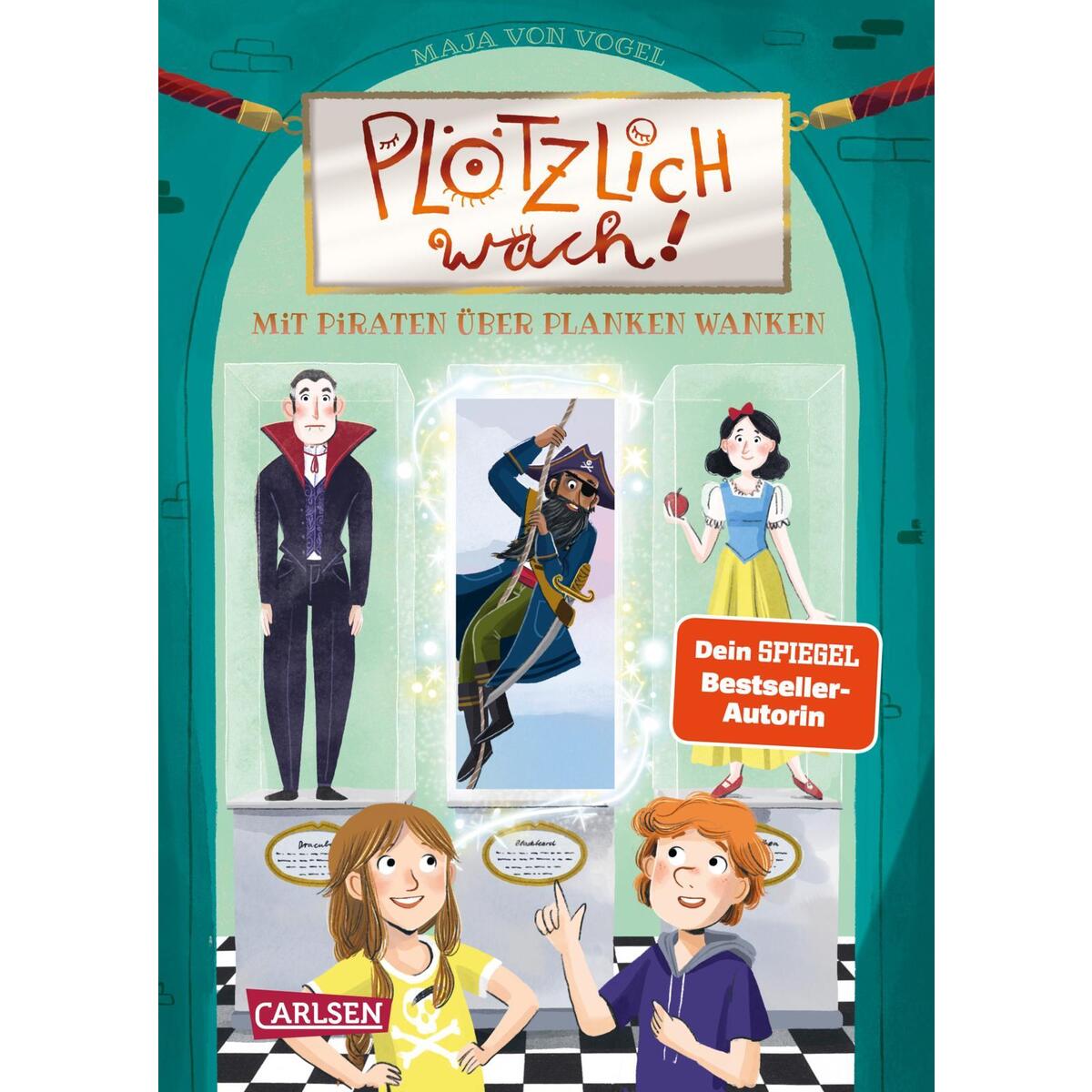 Bild von Plötzlich wach! 3: Mit Piraten über Planken wanken, Kinderbücher von Anne-Kathrin Behl, Maja von Vogel