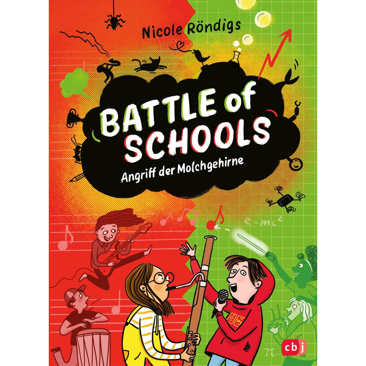 Bild von Battle of Schools - Angriff der Molchgehirne -, Kinderbücher von Nicole Röndigs