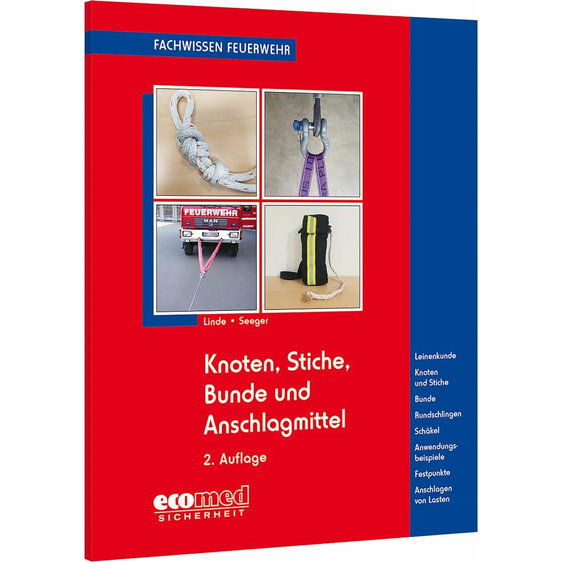 Bild von Knoten, Stiche, Bunde und Anschlagmittel, Fachbücher von Christof Linde, Marius Seeger