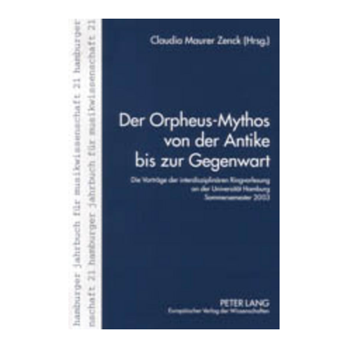 Bild von Der Orpheus-Mythos von der Antike bis zur Gegenwart