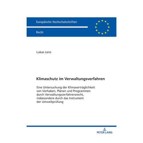 Bild von Klimaschutz im Verwaltungsverfahren von Lukas Lenz