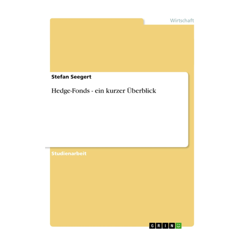 Bild von Hedge-Fonds - ein kurzer Überblick