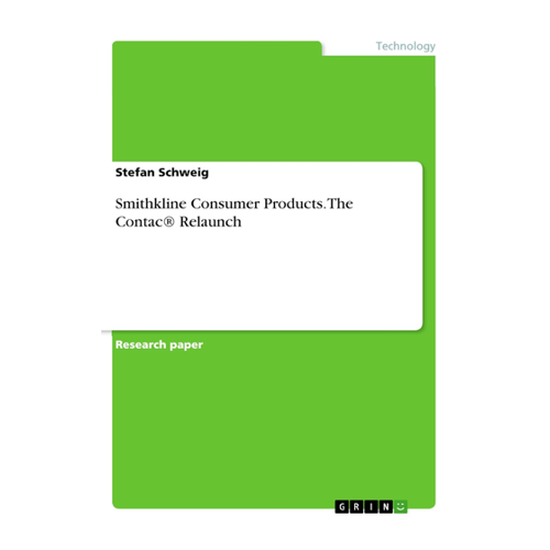 Bild von Smithkline Consumer Products: The Contac® Relaunch