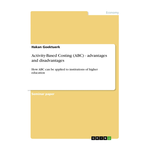 Bild von Activity-Based Costing (ABC) - Vor- und Nachteile im Hochschulbereich